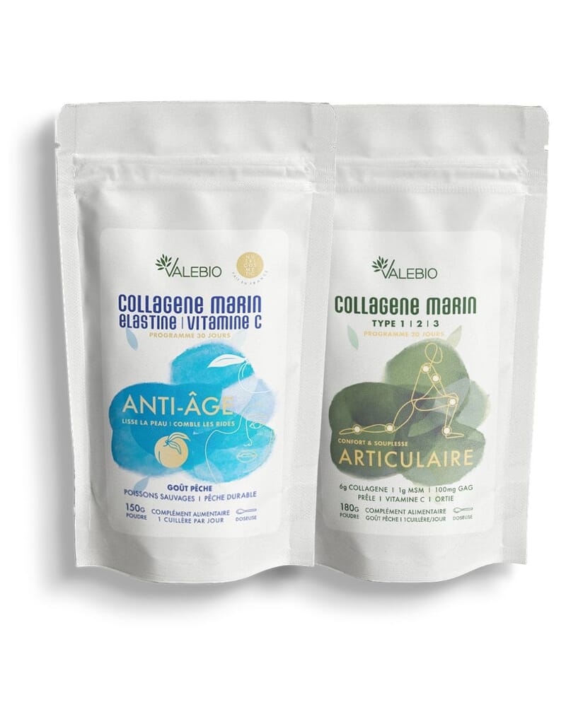 Pack Collagène Articulaire + Collagène Anti-Âge - Cure Bien-Être