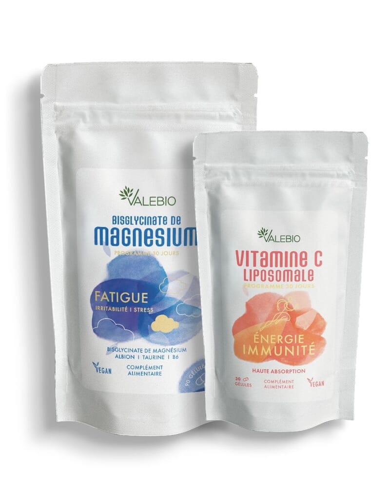 Pack Magnésium + Vitamine C - Cure Anti-Fatigue