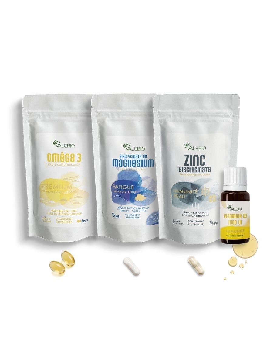 pack acne cycle menstruel femme Valebio