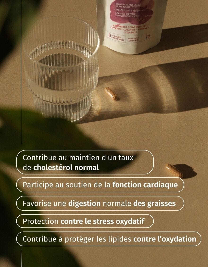 bénéfices complément cholestérol Valebio
