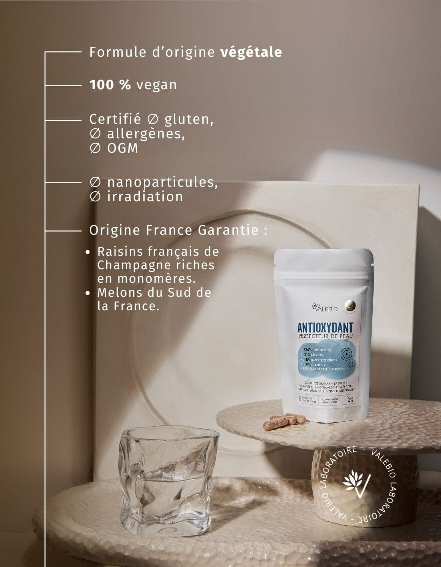 Complément antioxydant Valebio  clean