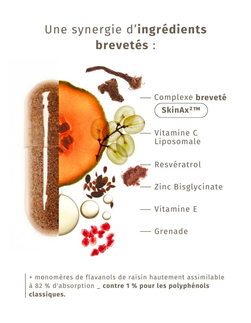 Complément antioxydant Valebio ingredients
