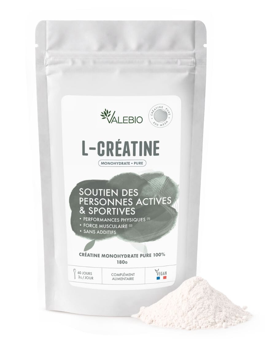 L-Créatine monohydrate • 100% pure