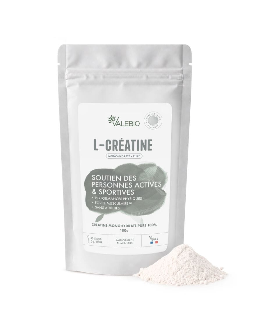 L-Créatine monohydrate • 100% pure