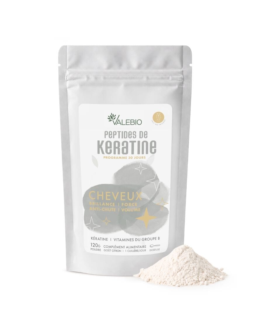 Kératine en poudre